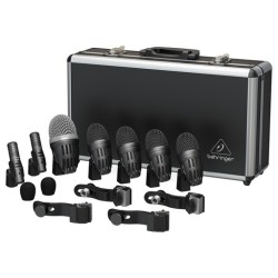 KIT D/MIC BEHRINGER P/BATERIA 7PZAS BC1500