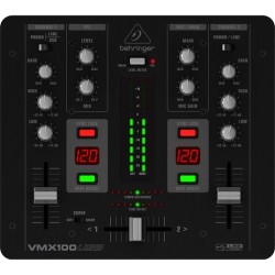 MEZCLADORA BEHRINGER P/DJ 2CH USB VMX100USB
