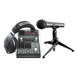SISTEMA BEHRINGER PODCASTUDIO 2 USB
