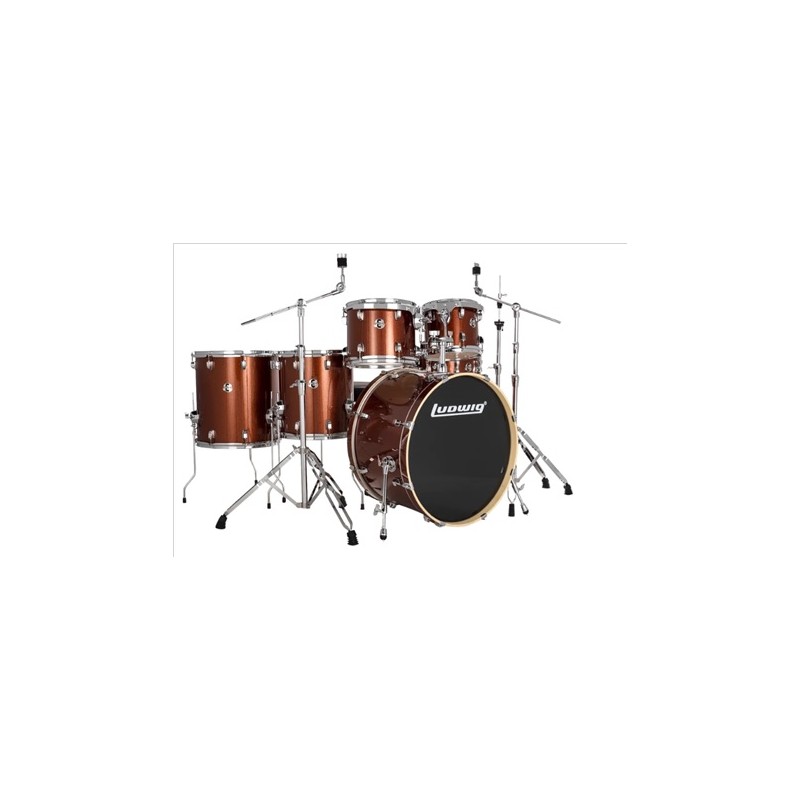 BATERÍA LUDWIG ACÚSTICA DE 6 PIEZAS 22" LE622024DIR
