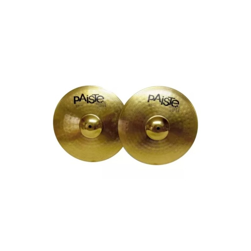 PLATILLOS PAISTE PAQ 14" HI-HAT 18" CRASH 101 BRASS ESSENTIAL 014ES14