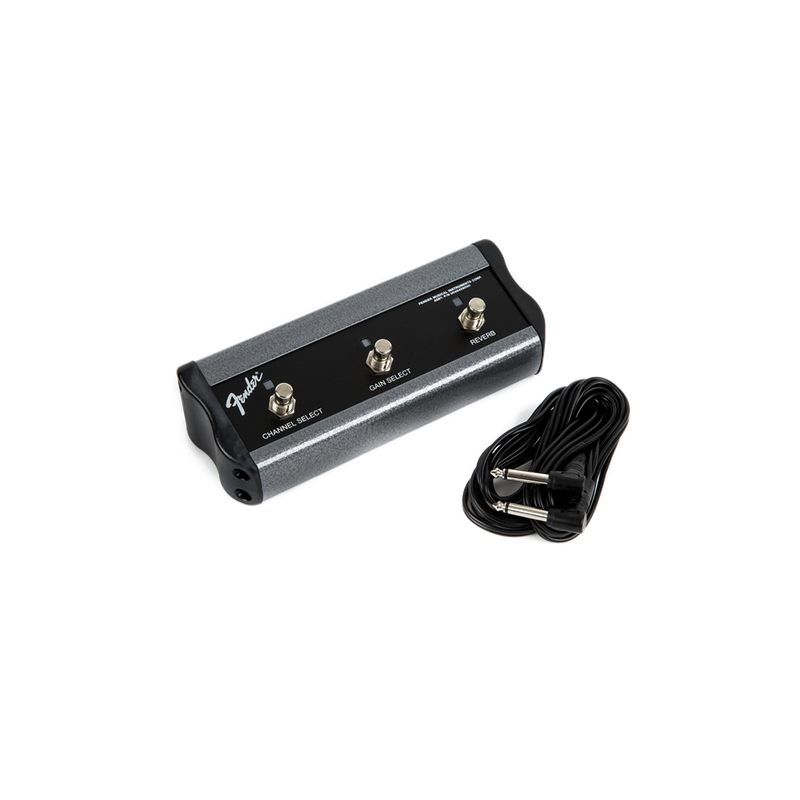 FOOTSWITCH FENDER 3 BOTONES CANAL/GANANCIA/REVERB 0994064000