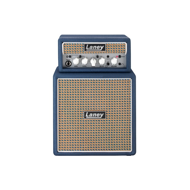 MINI CABEZAL Y GABINETE PARA GUITARRA MINISTACK-B-LION