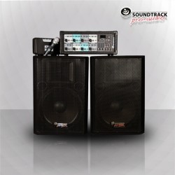 SHA-108BT COMBO DE MEZCLADORA “BOX TYPE” DE 8 CANALES CON BAFLES