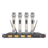 SISTEMA DE MICRÓFONO INALÁMBRICO UHF DE CUATRO CANALES SOUNDTRACK STW4000HH