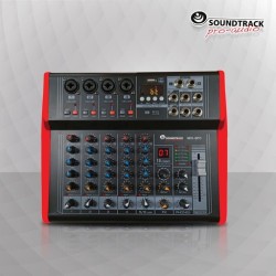 MIX-6PC MEZCLADORA AMPLIFICADA DE 6 CANALES
