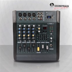 MIX 4 AMP3  MEZCLADORA AMPLIFICADA DE 4 CANALES MIX-4AMP3