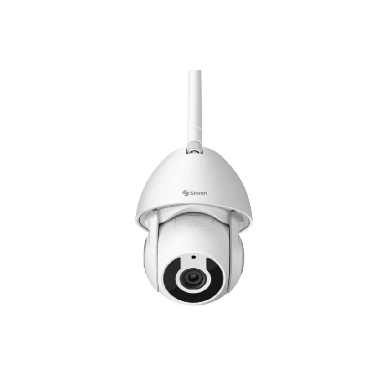 CÁMARA DE SEGURIDAD STEREN WI-FI* / ETHERNET 3 MPX ROBOTIZADA CON SEGUIDOR DE MOVIMIENTO PARA EXTERIOR CCTV-235