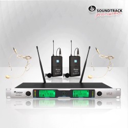 STW-36HUL MICRÓFONO INALÁMBRICO UHF DE DOS CANALES