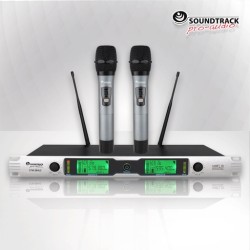 STW-36HU2 MICRÓFONO INALÁMBRICO UHF DE DOS CANALES