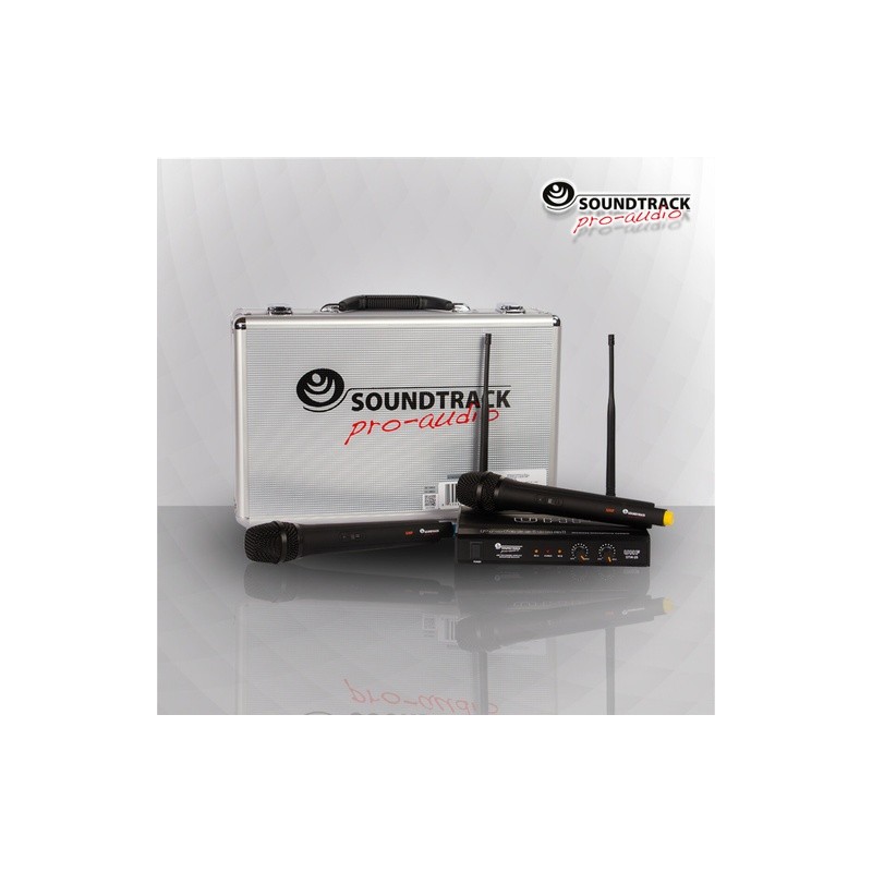 STW-28HU2 MICRÓFONO INALÁMBRICO UHF DE DOS CANALES