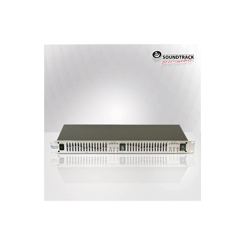 STQ-1215 DOBLE ECUALIZADOR GRÁFICO STEREO