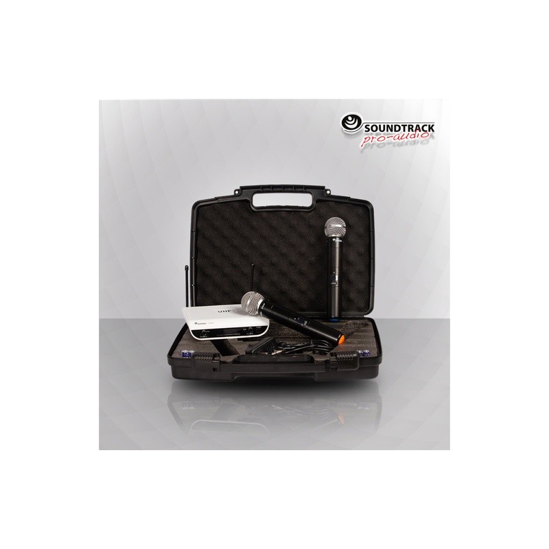STW-27HU2 MICRÓFONO INALÁMBRICO UHF DE DOS CANALES