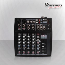MX-802USB MEZCLADORA NO AMPLIFICADA DE 8 CANALES
