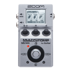 PEDAL PARA GUITARRA ZOOM DE EFECTOS MODELADOR DE AMPLIS ZMS-50G