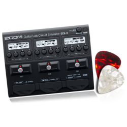 PEDAL ZOOM DE EFECTOS E INTERFAZ USB PARA GUITARRA ZOOM ZGCE-3