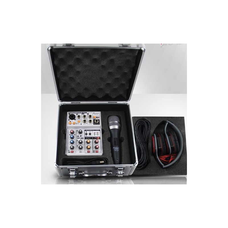 KIT SOUNDTRACK MEZCLADORA 4CH INTER STUDIO4KIT