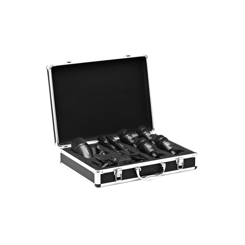 MICROFONOS AKG P/BATERIA PAQ 7 PZAS 2581H00150 DRUM SET SESSION