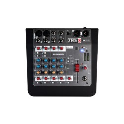 MEZCLADORA ALLEN & HEAT ZEDI ANALOGA DE 8 CANALES ZEDI8