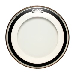 PARCHE 24" AQUARIAN SERIE IMPACT TRANSPARENTE CON SORDINA FLOTANTE DOS CAPAS NEW IMPII24