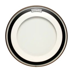 PARCHE 22" AQUARIAN SERIE IMPACT TRANSPARENTE CON SORDINA FLOTANTE DOS CAPAS IMPII22