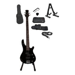 PAQUETE DE BAJO ELÉCTRICO BELLATOR NEB20W-BK