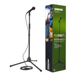 Set de micrófono vocal Shure PGA58-BTS con cable, clip y estuche