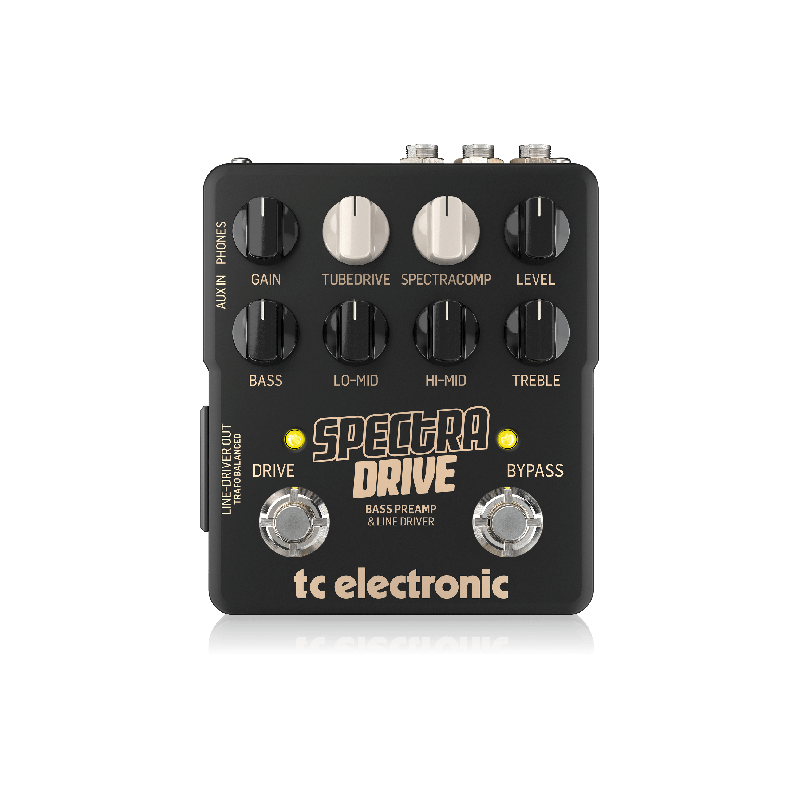 PEDAL TC ELECTRONIC PREAMP PARA BAJO SPECTRADRIVE