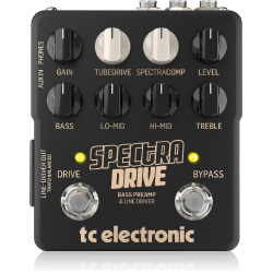 PEDAL TC ELECTRONIC PREAMP PARA BAJO SPECTRADRIVE