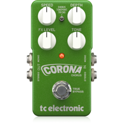 PEDAL TC ELECTRONIC PARA GUITARRA CORONA CHORUS