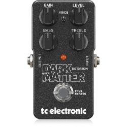 PEDAL TC ELECTRONIC PARA GUITARRA DARK MATTER DISTORTION