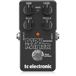 PEDAL TC ELECTRONIC PARA GUITARRA DARK MATTER DISTORTION
