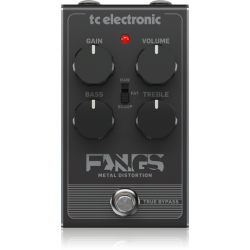 PEDAL TC ELECTRONIC PARA GUITARRA FANGS METAL DISTORTION