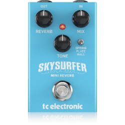 PEDAL TC ELECTRONIC PARA GUITARRA SKYSURFER MINI REVERB