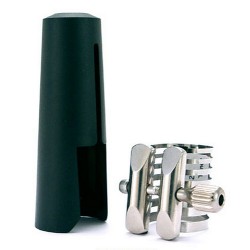 ABRAZADERA CON CUBREBOQUILLA PARA SAXOFÓN ALTO/TENOR PLATINUM ROVNER P2M
