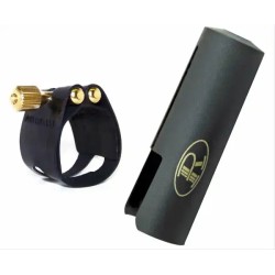 ABRAZADERA CON CUBREBOQUILLA PARA SAXOFÓN TENOR LIGHT ROVNER SL8