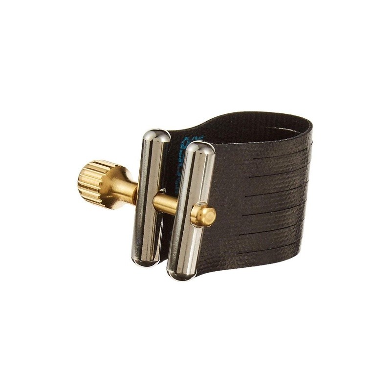 ABRAZADERA CON CUBREBOQUILLA PARA SAXOFÓN BARÍTONO DARK ROVNER SS3R
