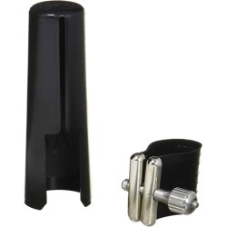 ABRAZADERA CON CUBREBOQUILLA PARA SAXOFÓN ALTO/TENOR DARK ROVNER SS1M