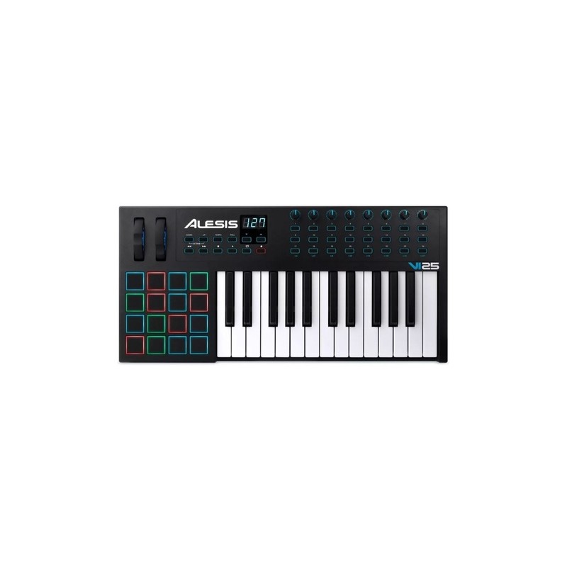 CONTROLADOR ALESIS USB 25 TECLAS IN VI25