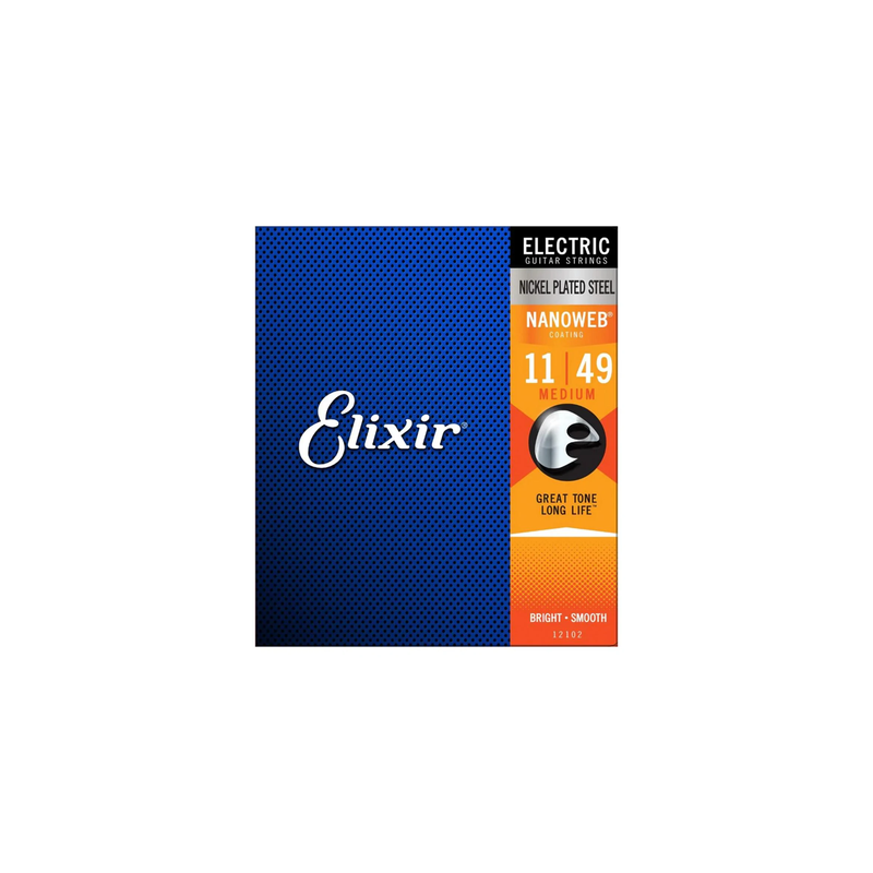 ENCORDADURA ELIXIR PARA GUITARRA ELECTRICA NANOWEB LIGHT 12102