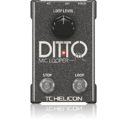 PEDAL TC HELICON PARA MICROFONO DITTO MIC LOOPER