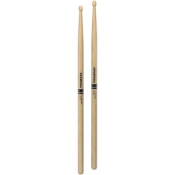 BAQUETAS 5A PROMARK ''SELECT BALANCE ACORN - REBOUND'' 0.565 HICKORY PUNTA MADERA RBH565AW