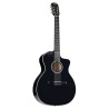 GUITARRA ELECTROACÚSTICA TAYLOR 214CE-BLK DLX