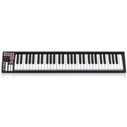 TECLADO CONTROLADOR ICON MIDI USB IKEYBOARD 6NANO