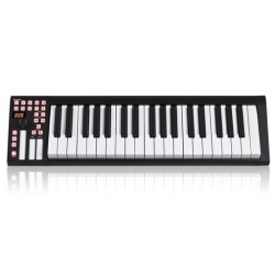 TECLADO CONTROLADOR ICON MIDI USB IKEYBOARD 4X
