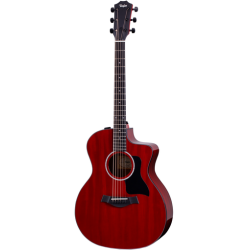 GUITARRA ELECTROACÚSTICA TAYLOR 224CE DLX LTD TRANS RED