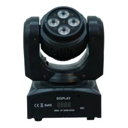 CABEZA MOVIL LUCENDI POLUX DOBLE CARA (4PZAS)