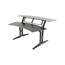 MESA PROFESINAL DE ESTUDIO CON RACK DE 8 ESPACIOS QUIKLOK Z/630BK