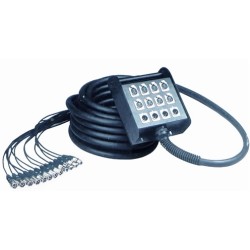 SNAKE PROFESIONAL 20 METROS 8X4 QUIKLOK BOX/605-20K