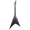 ALEXI RIPPEDPURPLE FADE SATIN W/ RIPPED PINSTRIPES GUITARRA ELECTRICA